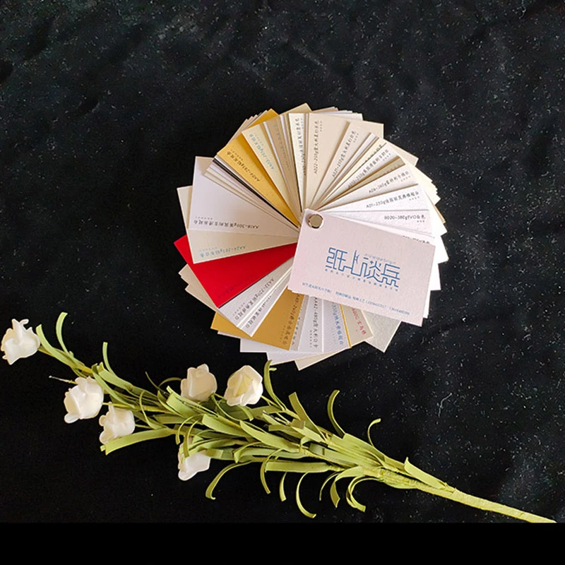 特种艺术纸样高档工艺名片邀请函创意印刷纸样设计师印刷定制白色