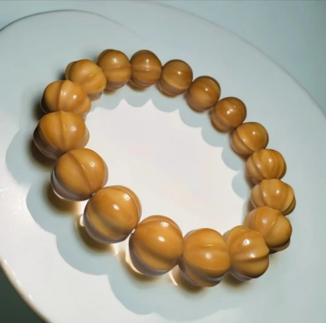 天然原皮猴头核桃手串鲨鱼背精工雕刻无暇盘玩