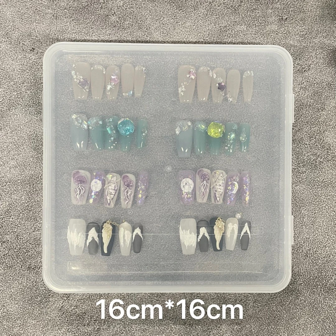 本宫指义【中号收纳盒】穿戴甲收纳盒 收纳美甲