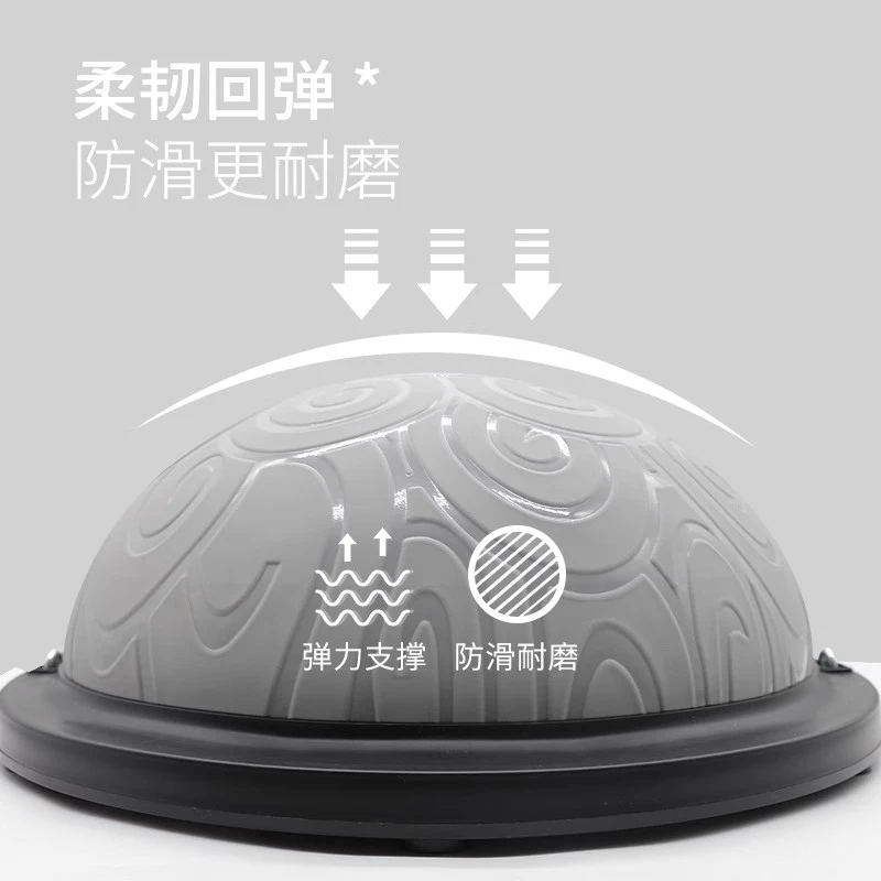 46厘米加厚波速球瑜伽馆同款普拉提瑜伽平衡球防爆磨砂健身球塑形