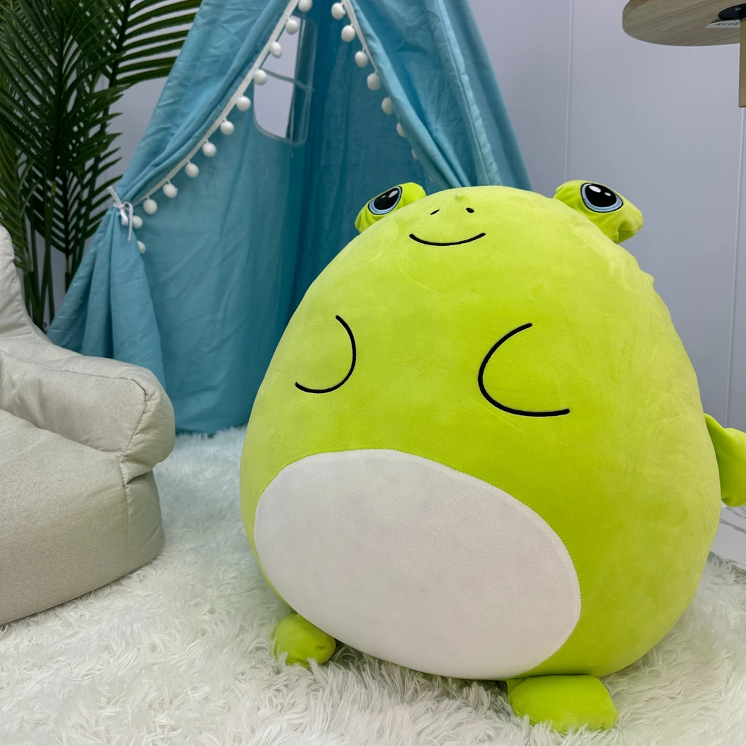 可爱青蛙男女通用抱枕靠枕玩偶肥大舒服亲肤2023时尚单品