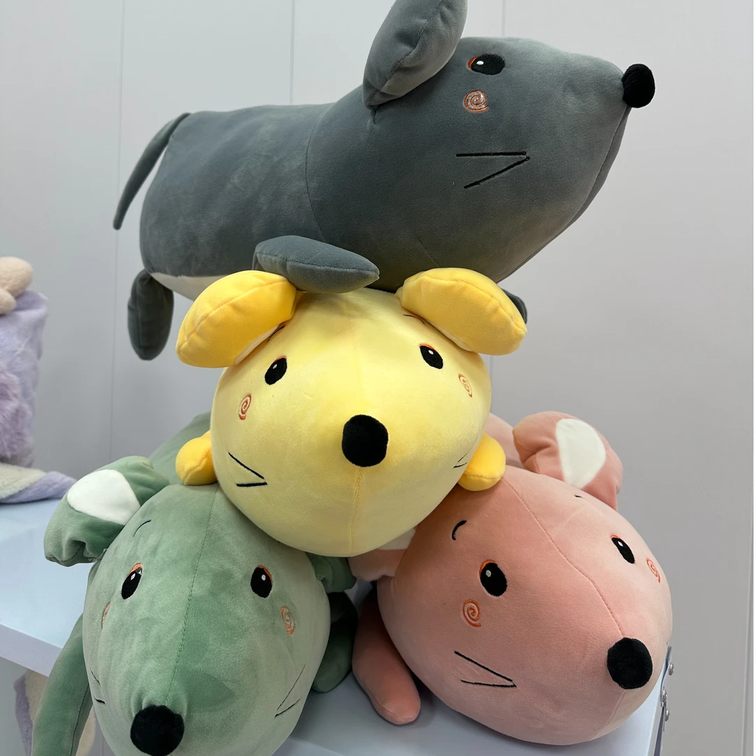 六十厘米长可爱萌萌仓鼠小抱枕亲肤柔顺招人喜欢