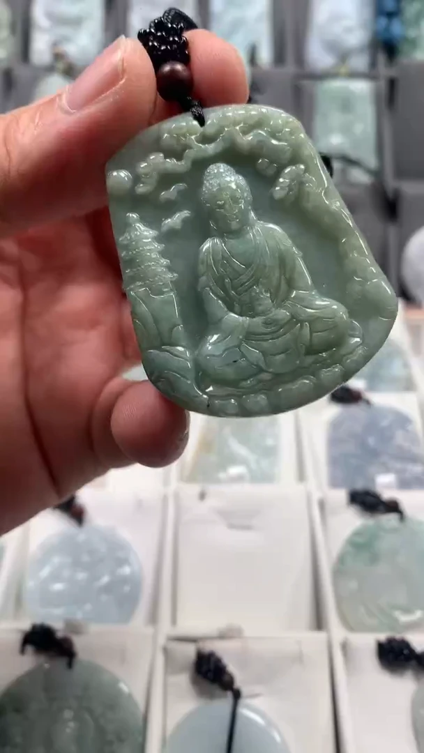 【闪购商品】翡翠颈饰未镶嵌····10/26/177