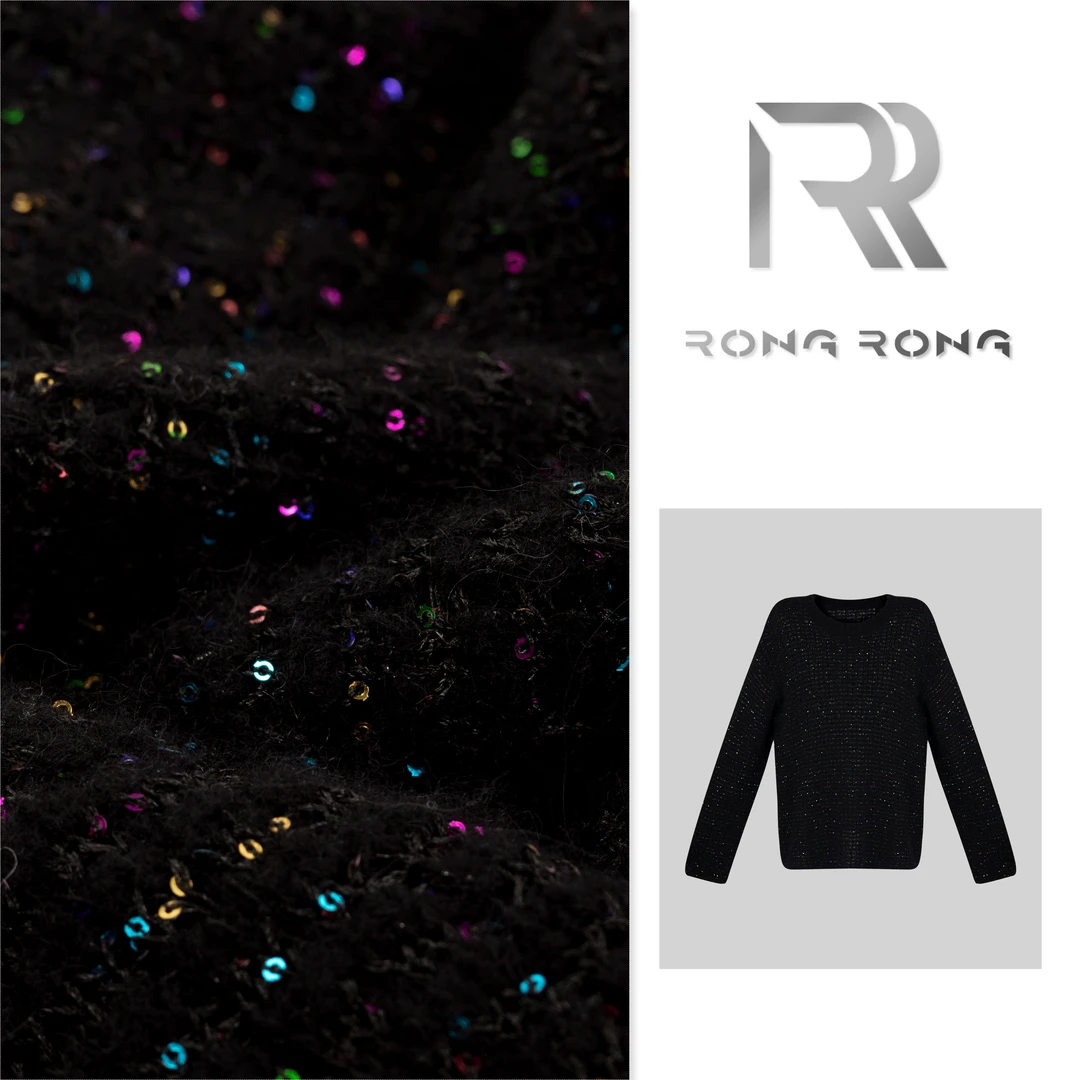 G【曜夜彩星】RONGRONG溶溶 绵羊毛羊驼毛混纺毛衣YM32267-12.29S09