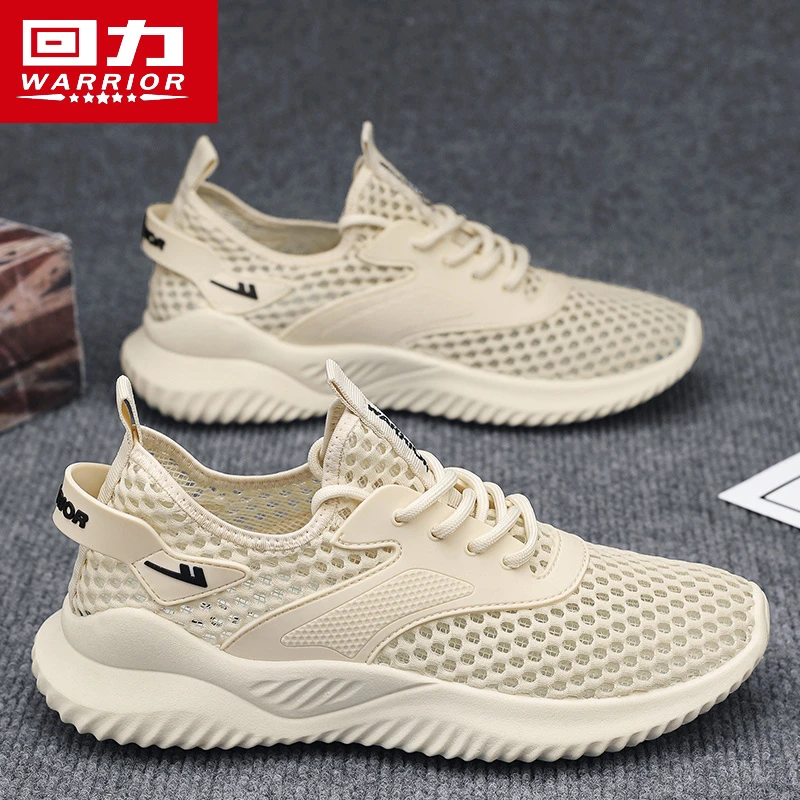 回力正品男鞋子休闲编织镂空洞洞沙滩鞋冬季透气夏天软底男士潮鞋
