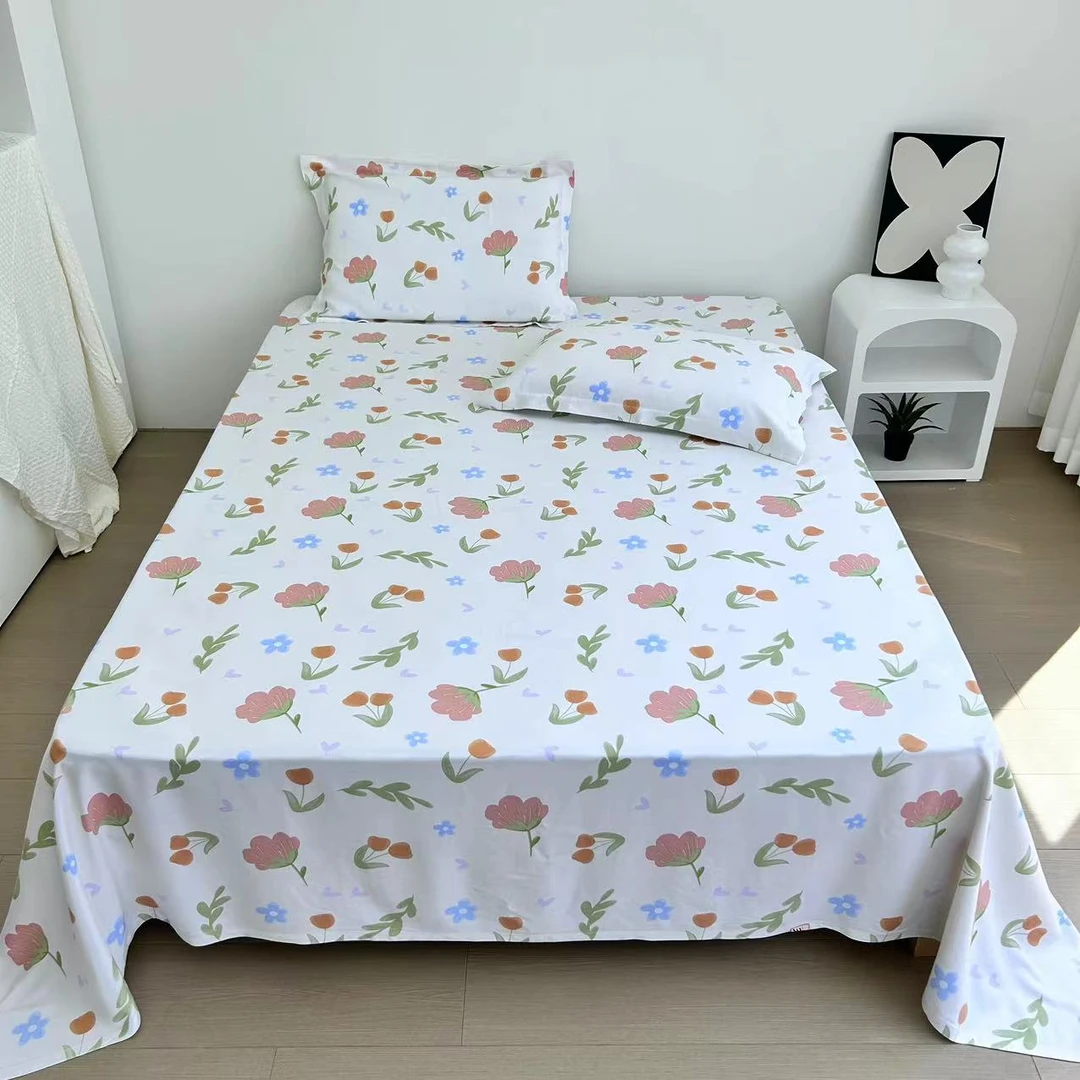 【茶花会】平纹100竹纤维软凉席夏季双人床单亲肤清爽舒适可水洗席