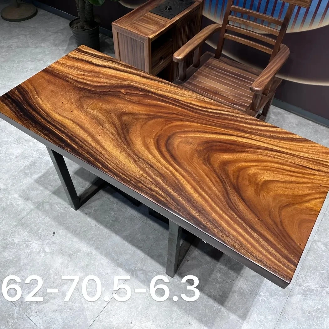 162-70.5-6.3实木茶桌新中式禅意家用办公功夫泡茶客厅大板茶桌