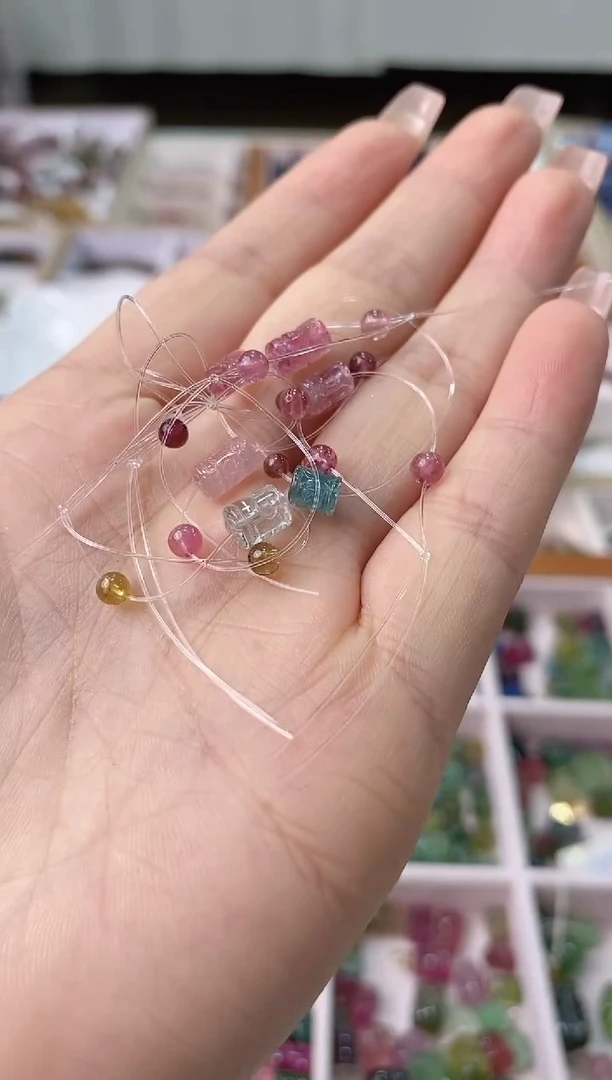 【闪购商品】碧玺单珠未镶嵌多人多样性发一件