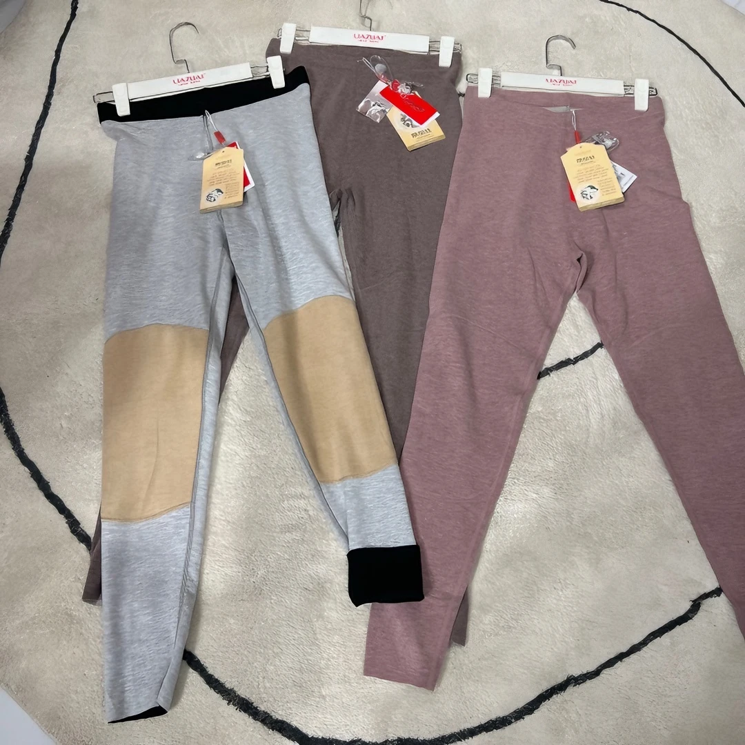 亮莊7732｜女保暖裤天花板！德绒自发热+桑蚕丝+山羊绒+大贴片