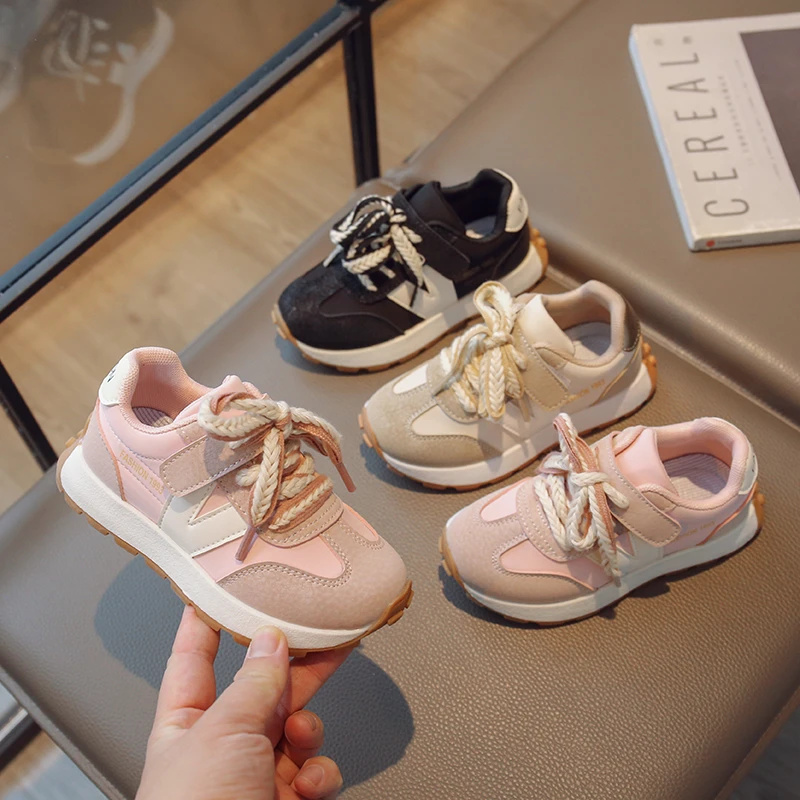 26-36码儿童运动鞋2023春季新款男童跑步鞋女童休闲运动鞋BBW820