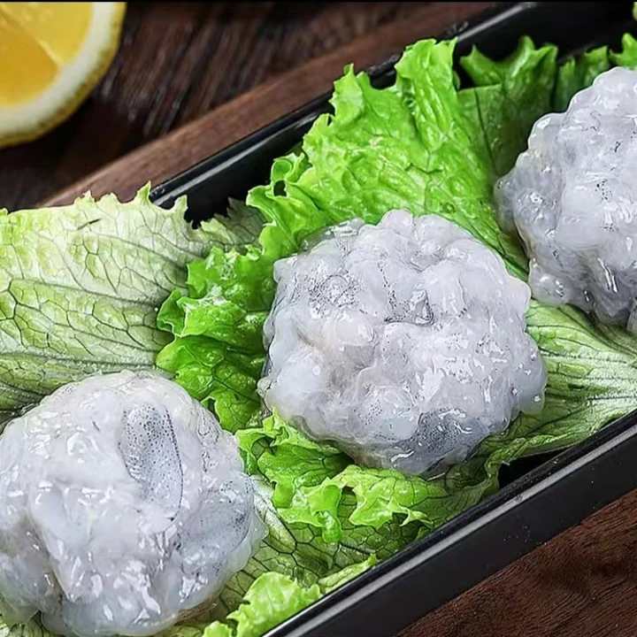 纯手工手打青虾滑一包100克 到手10包