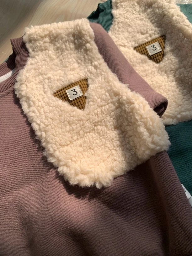 7921数字三加绒卫衣