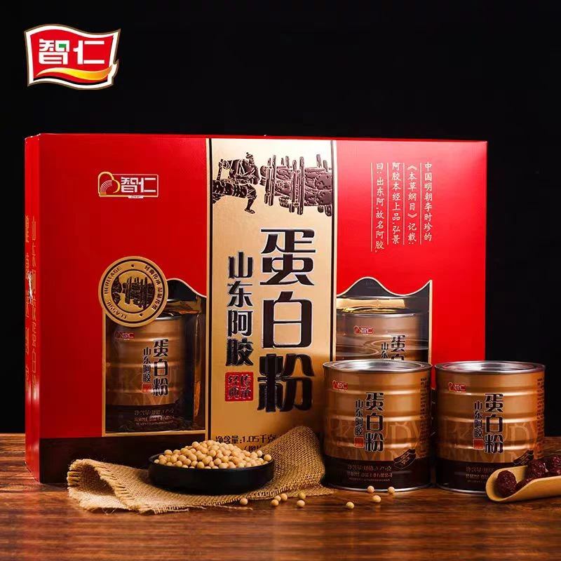 智仁山东阿胶蛋白粉礼盒经典传承节日礼品年货馈赠