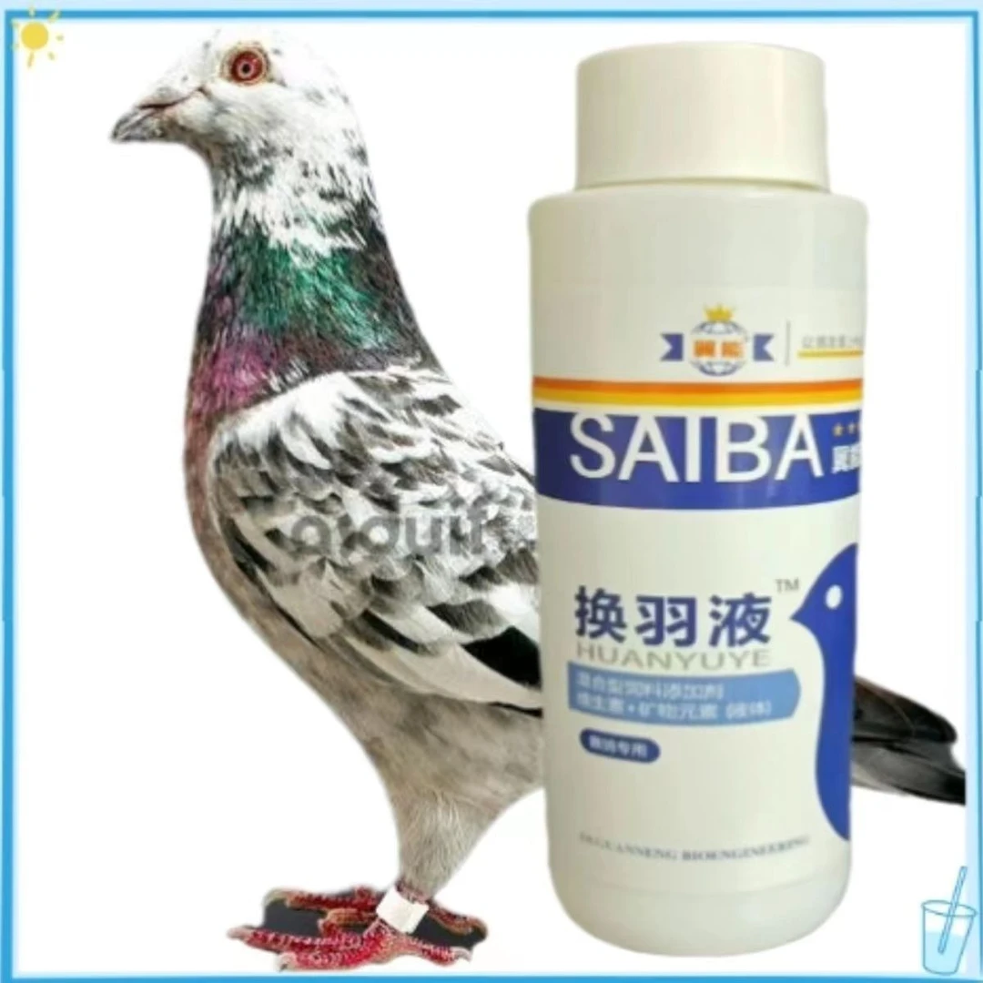 翼能换羽液250ml赛鸽信鸽鹦鹉鸟营养品 光亮羽信鸽赛鸽观赏鸽用品