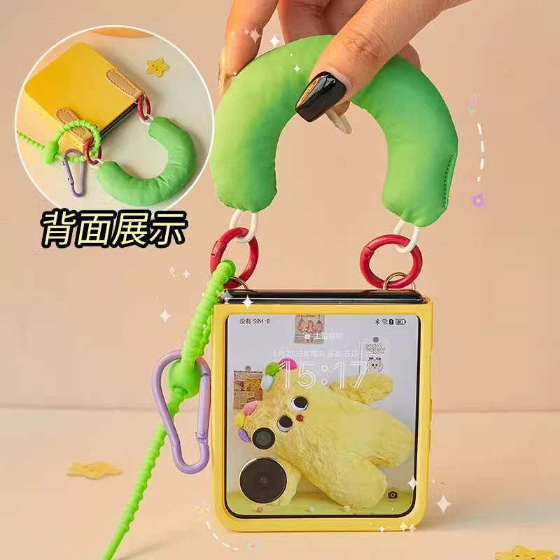 适用荣耀MagicVFlip手机壳新款创意手提防摔vflip折叠屏保护壳女