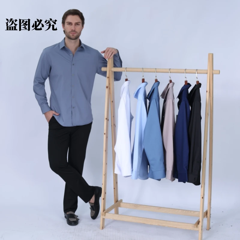（701-800）男士【孤品清货】夏款休闲商务抗皱透气亲肤高级感衬衫