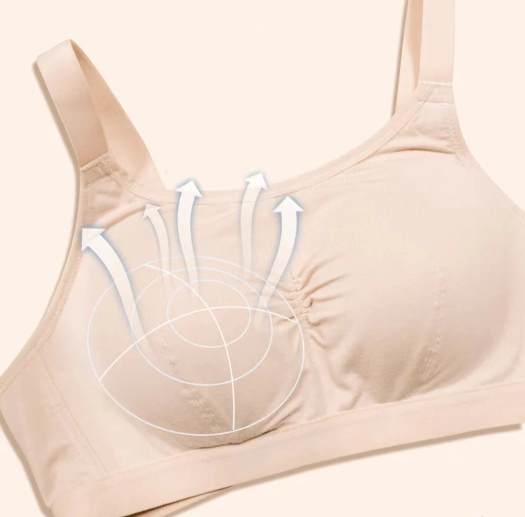 乳腺术后义乳专用清凉薄荷一体式文胸透气女士夏季文胸罩内衣