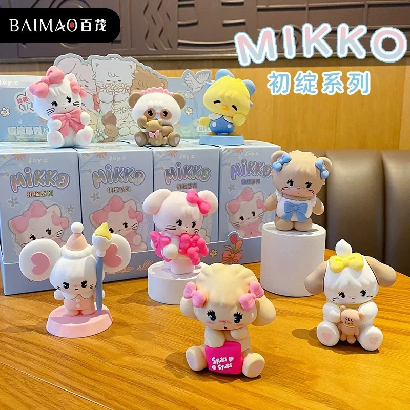 【拆盒】MIKKO初绽系列盲盒潮玩手办
