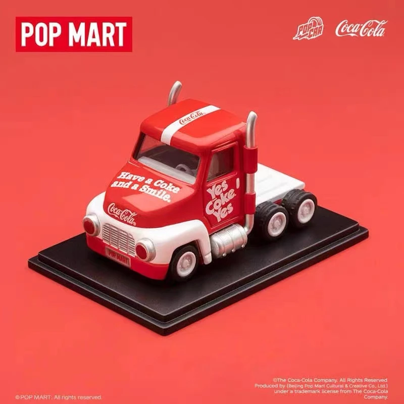 【拆盒】POPCAR可口可乐致敬经典模型系列盲盒潮玩手办