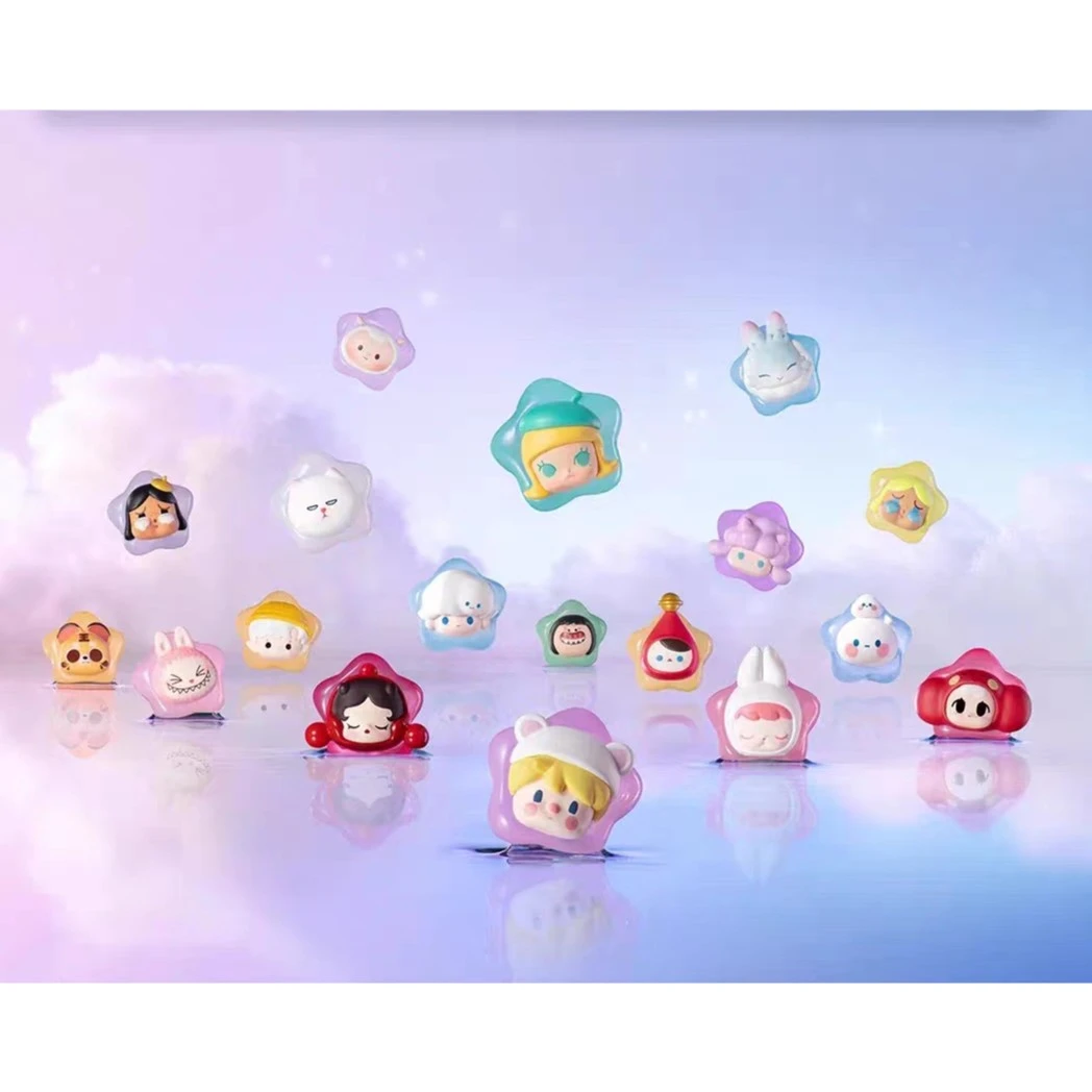 【拆盒】泡泡幸运星星萌粒系列潮玩盲盒手办
