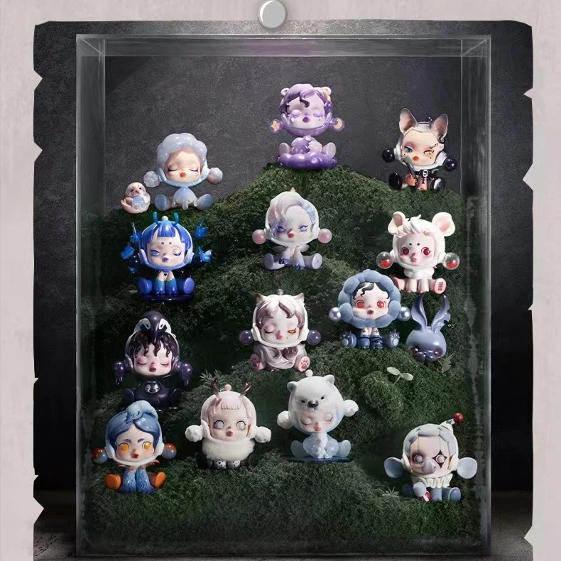 【拆盒】SKULLPANDA食梦动物系列盲盒潮玩手办