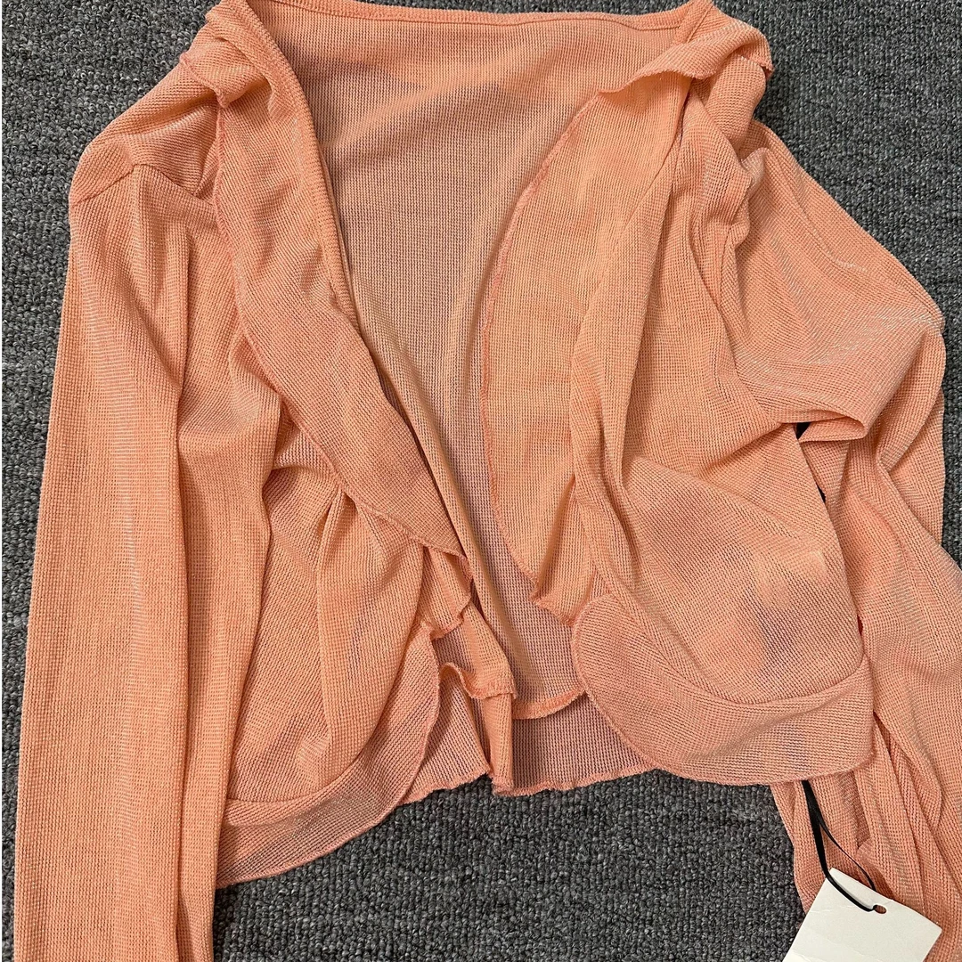 2024新款针织开衫气质百搭显瘦纯欲仙女风