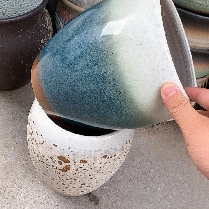 紫砂花盆正品口14高20