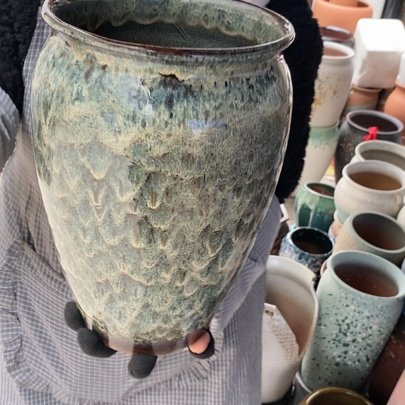 【闪购商品】紫砂花盆口20高30