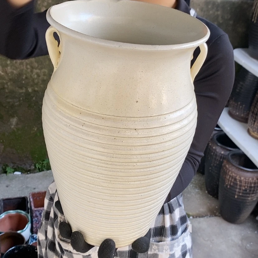 【闪购商品】紫砂花盆口20高32
