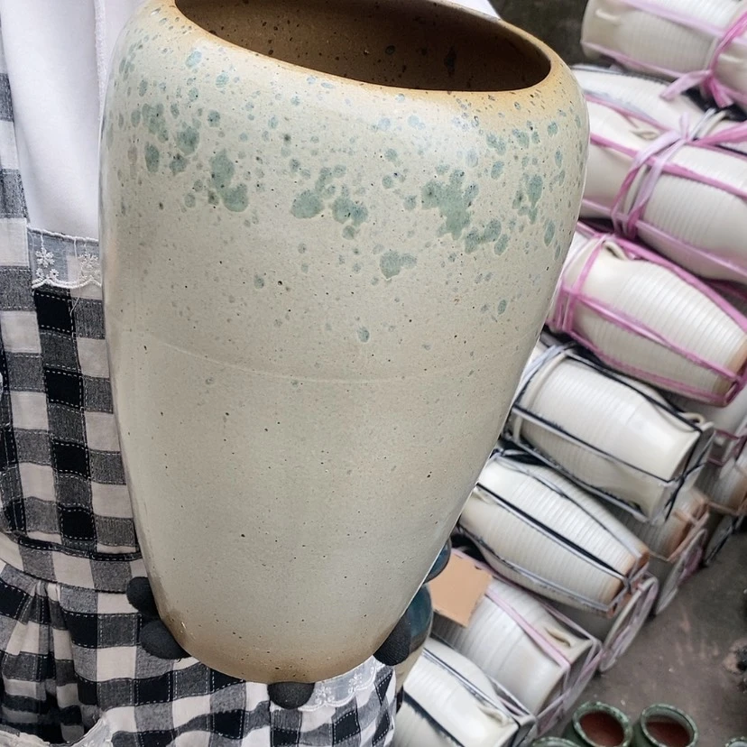 【闪购商品】紫砂花盆瑕疵口17高32瑕疵