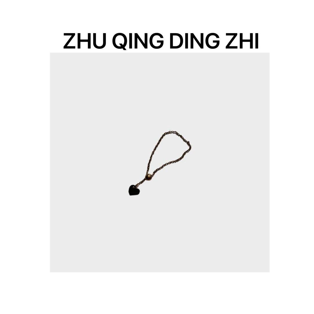 合金戒指 【小精致的小美好】 可调节大小抽拉金色戒指