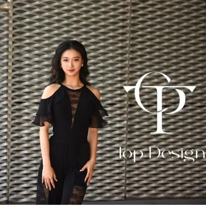 TOP Design ~coco小姐~优雅气质摩登舞上衣
