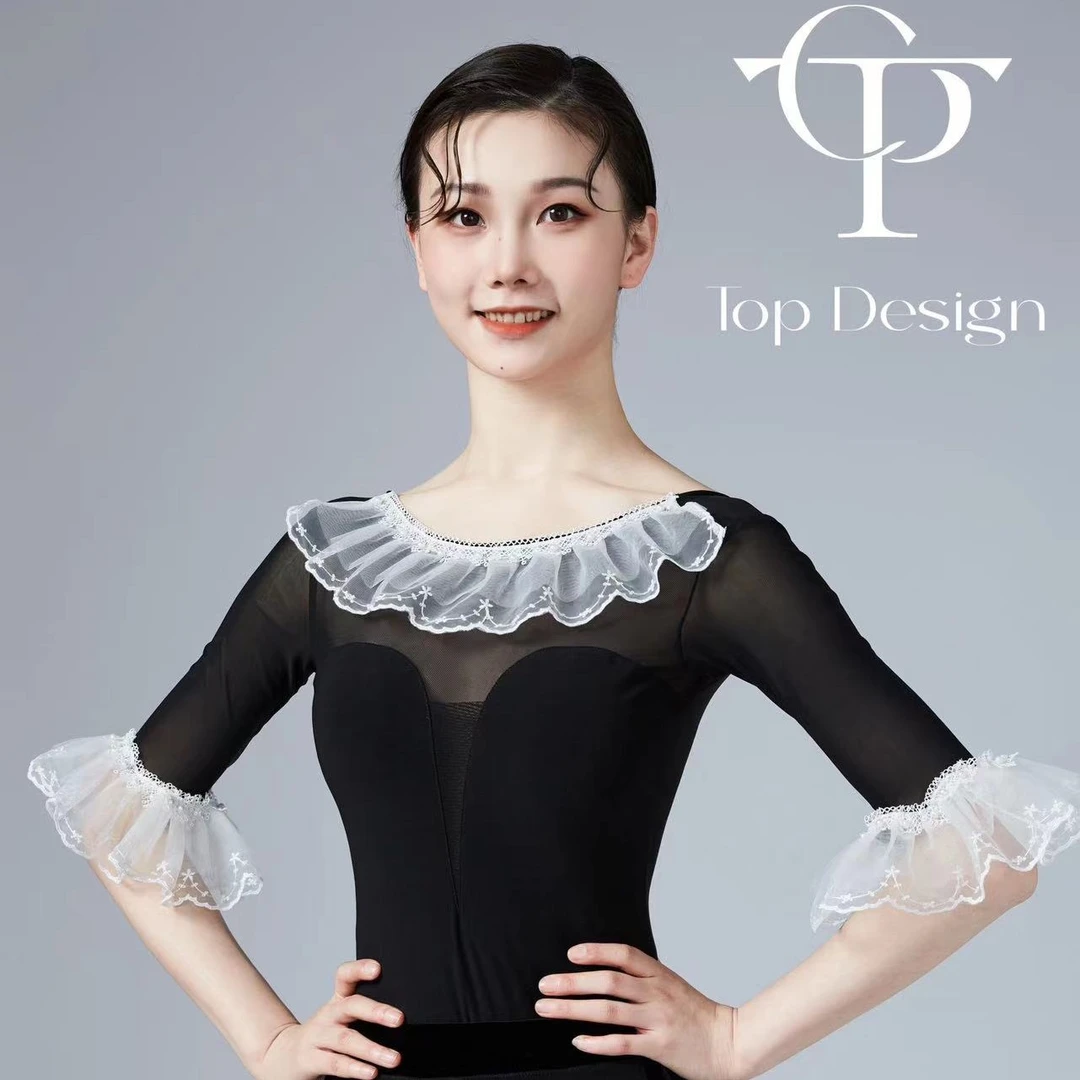 TOP Design ~元气少女~气质优雅唯美摩登舞上衣