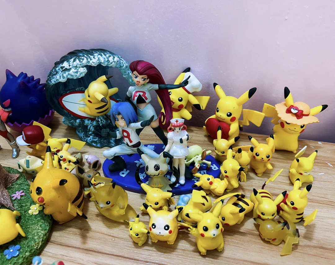 tomy宝可梦手办mc