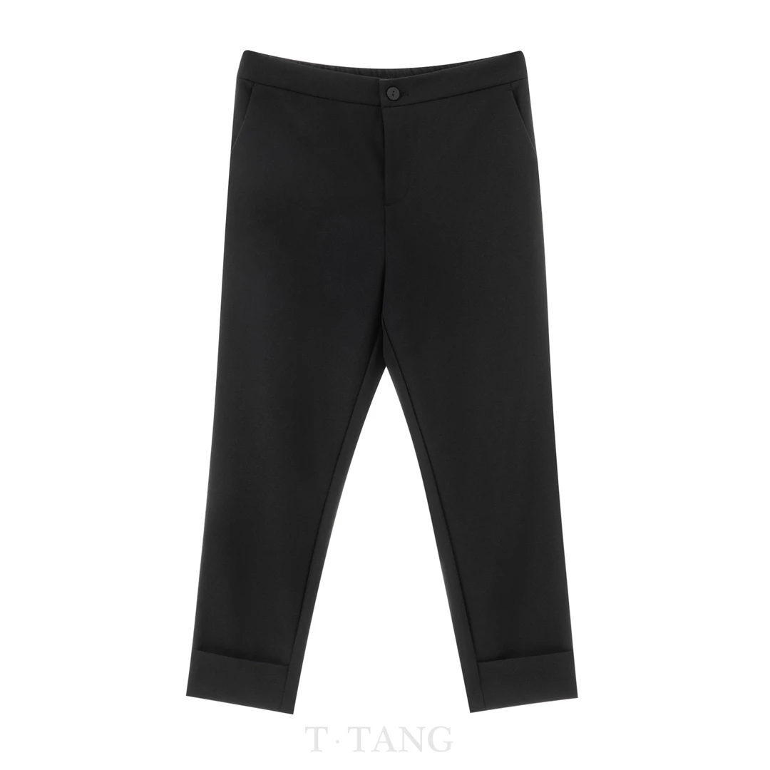 二代超薄直筒时尚弹力透气舒适百搭轻薄纯色百搭休闲裤【2785】FF