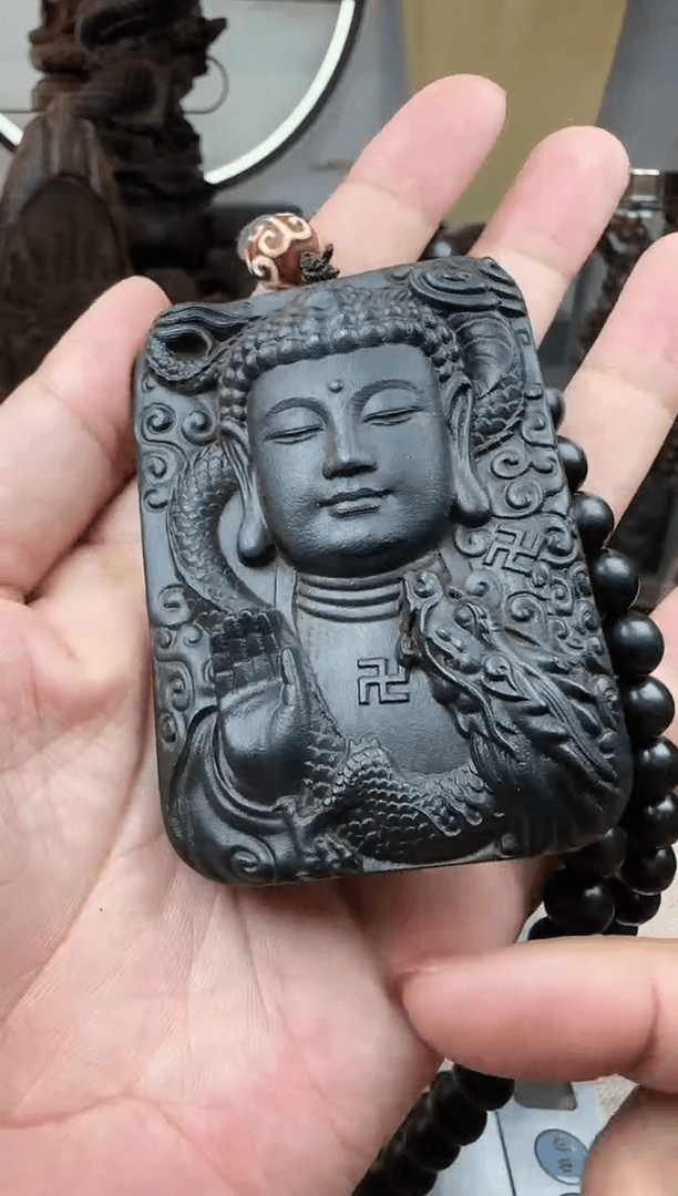 【闪购商品】香木大日无事牌