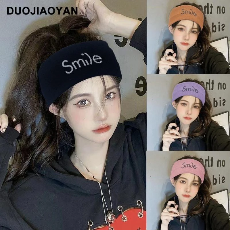 户外适合扎丸子头高马尾的运动止汗帽子孕妇护额月子洗脸束发带