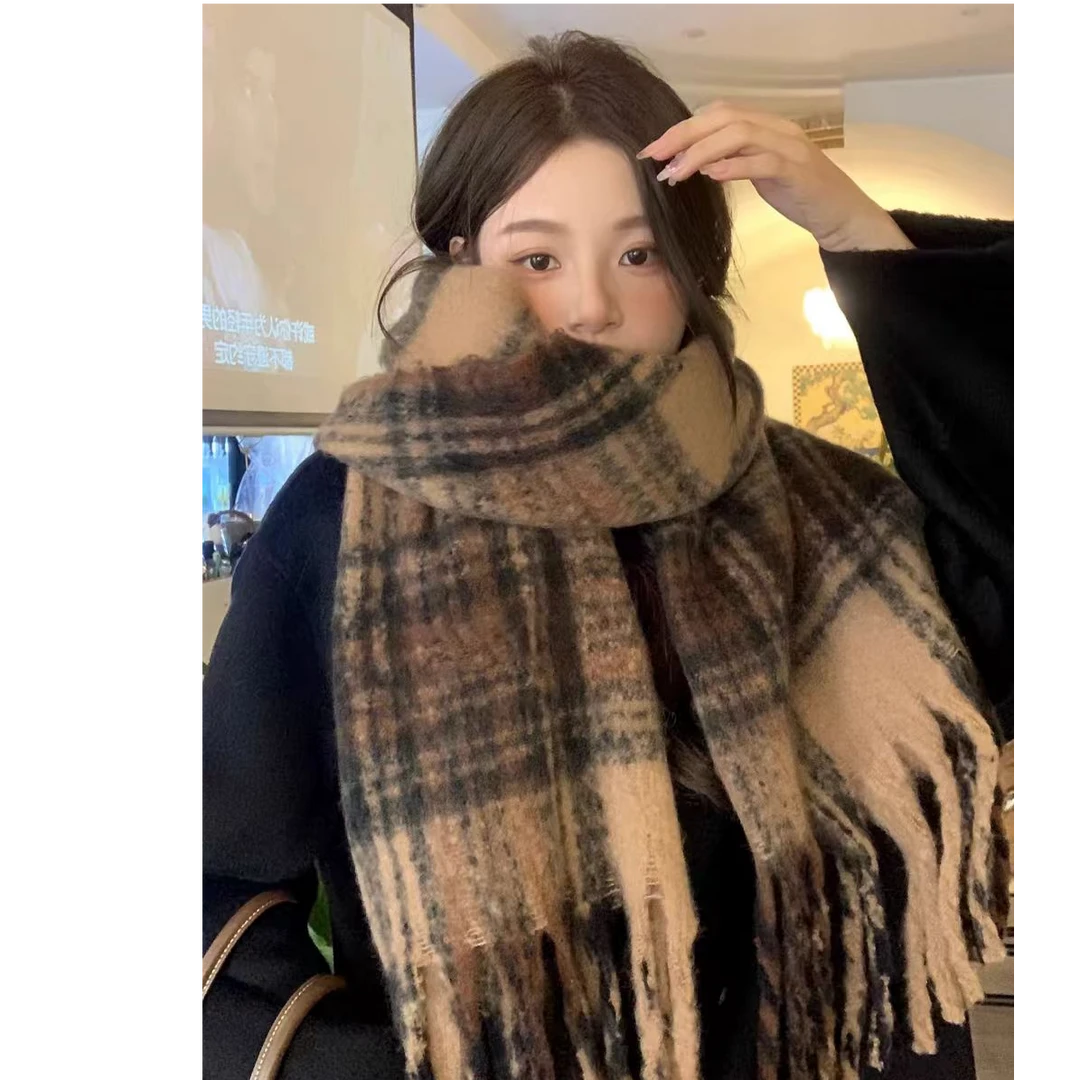 冬季保暖洋气2米长围巾