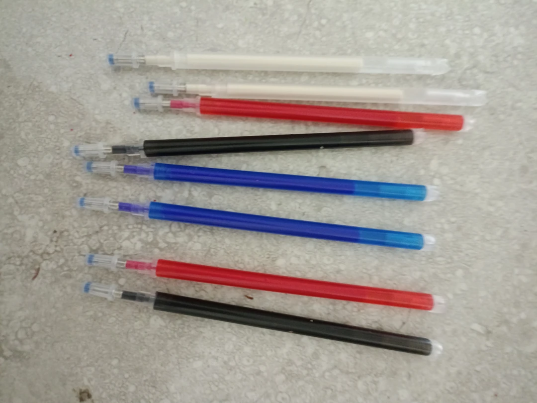 画鞋垫用笔，高温消失笔，彩色笔芯