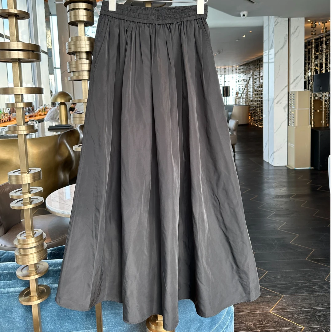 【金紫桂】气质时尚百搭大摆半裙