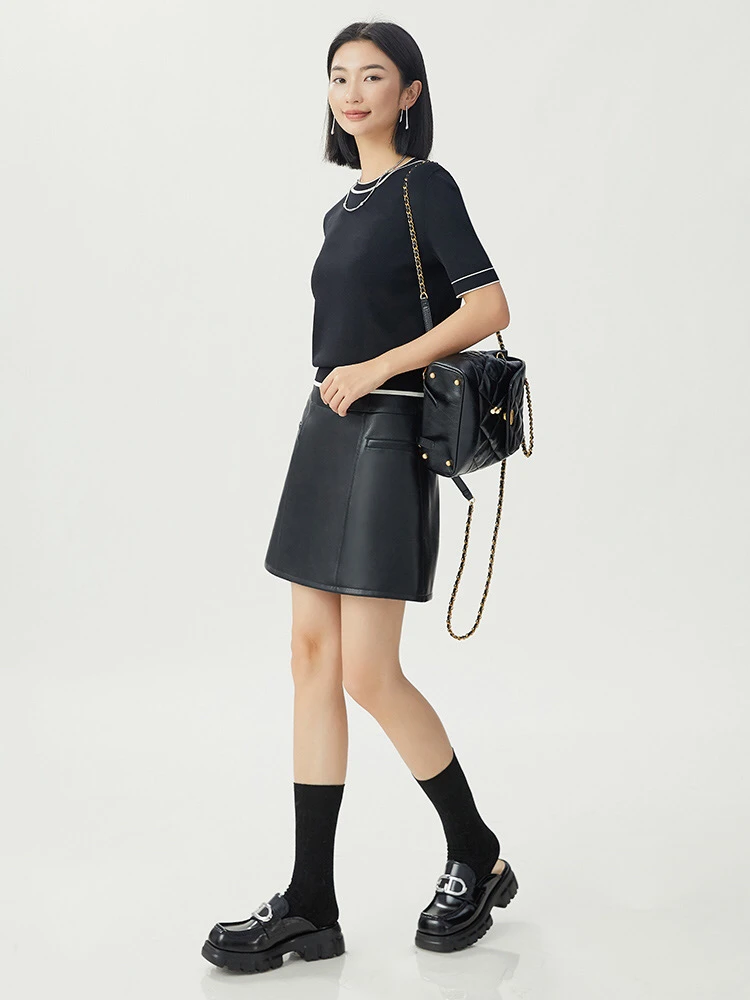 DEEPBREATH深呼吸XL超轻厚底方头GD扣明星同款百搭鞋子AX13097