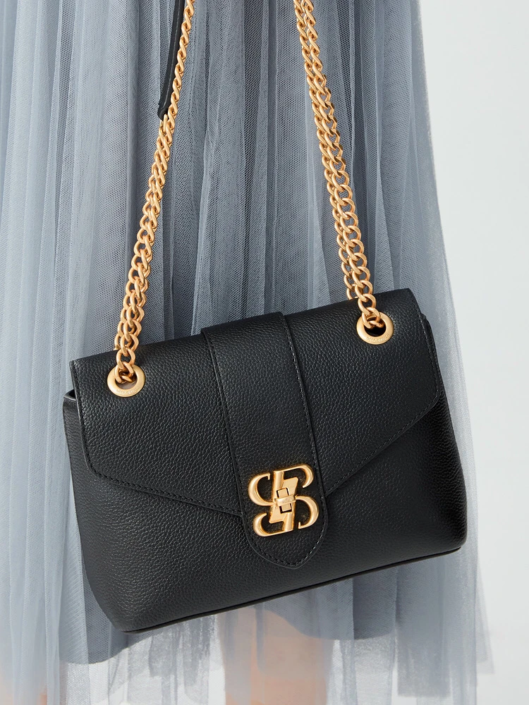 DEEP BREATH深呼吸牛皮通勤百搭链条单肩信封包AB10255