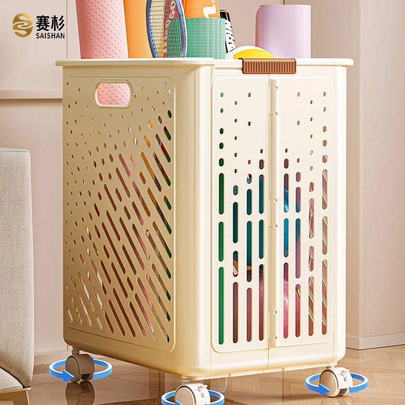 脏衣篓可折叠家用卫生间浴室高颜值大容量洗衣篮子脏衣篮推车收纳