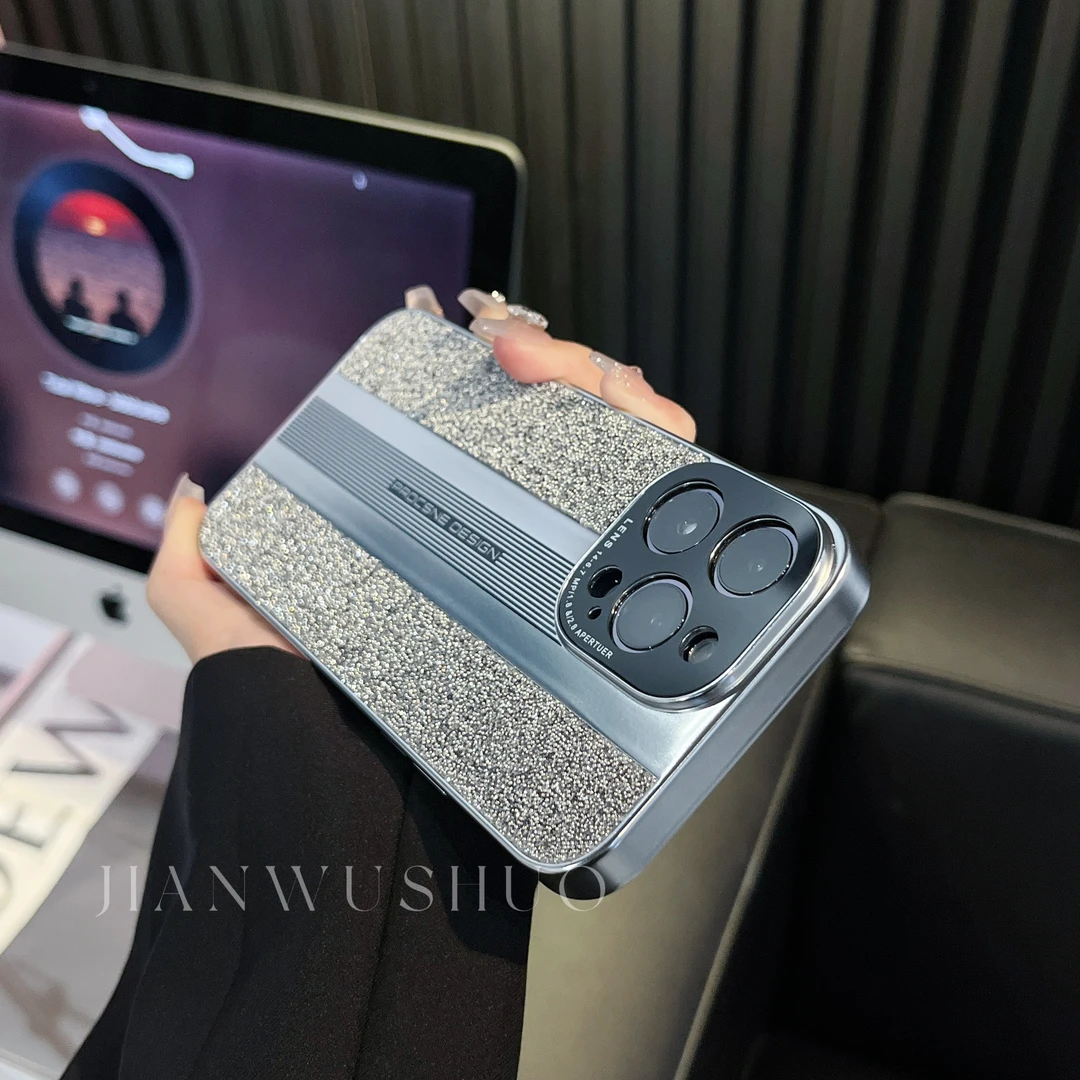 【适用苹果】奢华防摔高级感全包电镀手机壳iphone14promax/13pro