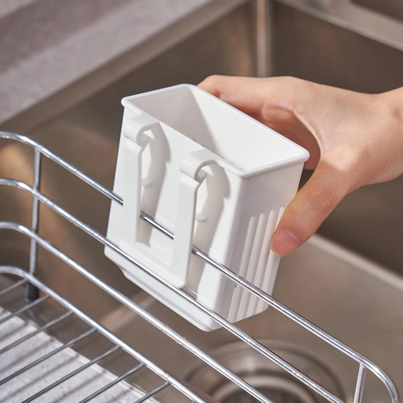 日式家用挂式筷子篓餐具置物架厨房刀叉沥水架筷架勺子收纳盒筷筒