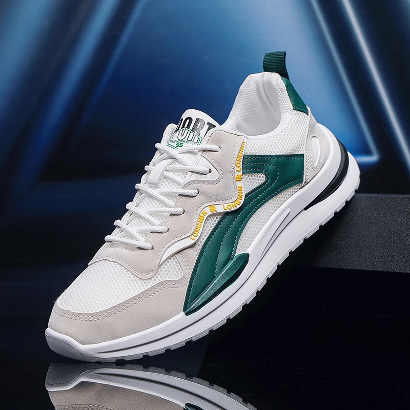 啄木鸟 男鞋运动休闲阿甘鞋百搭夏季潮鞋跑步网面鞋男时尚春季