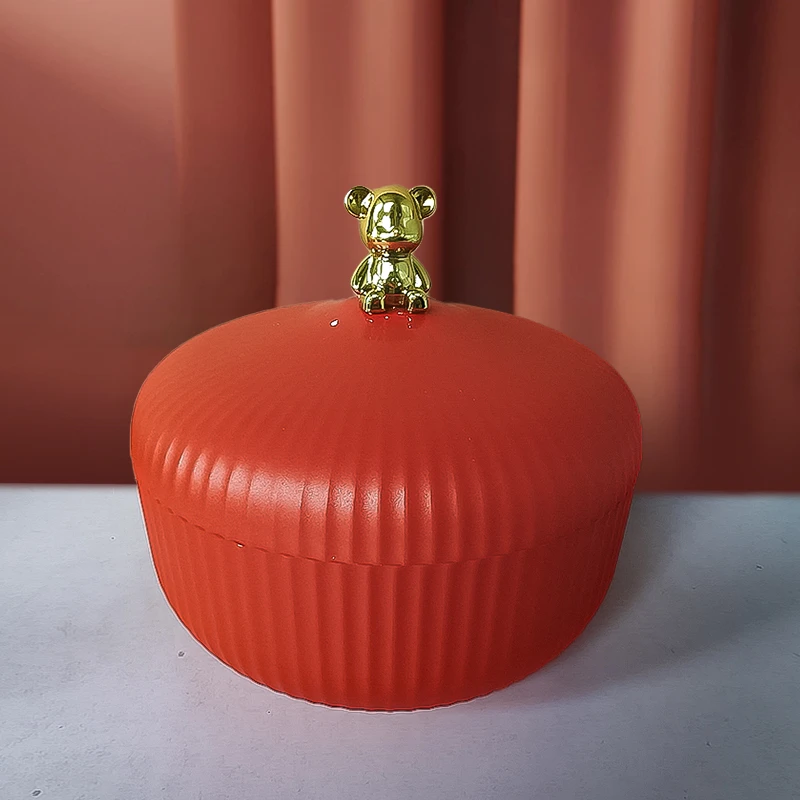 果盘家用客厅茶几水果盘糖果盒干果盒新年喜庆结婚瓜子零食收纳盒