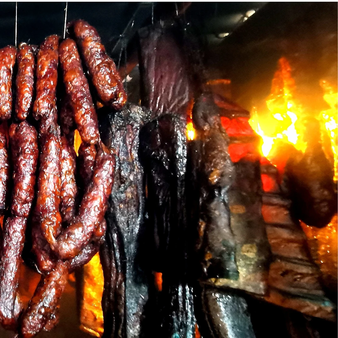 贵州麻辣香肠屯堡柴火烟熏土猪香肠