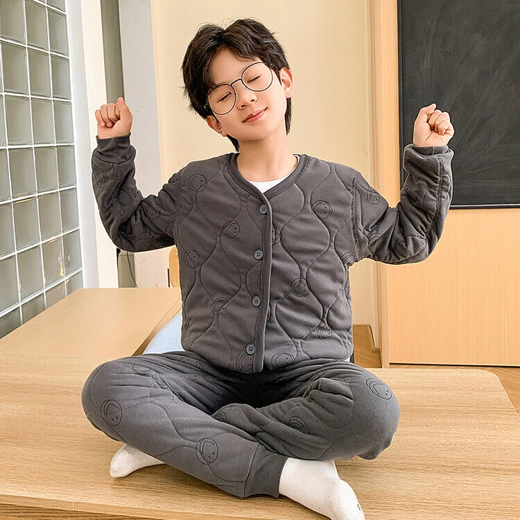 加厚儿童保暖棉袄内穿秋冬季棉服内搭男中大女童校服神器棉衣