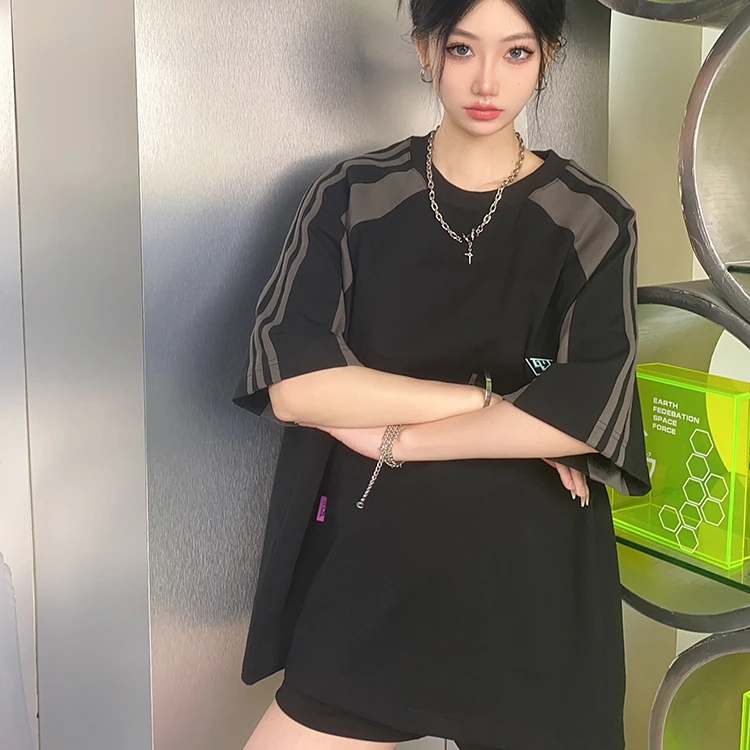 【优3】2J21美式新款重磅中性风潮流潮牌款国潮小众T恤穿搭ootd